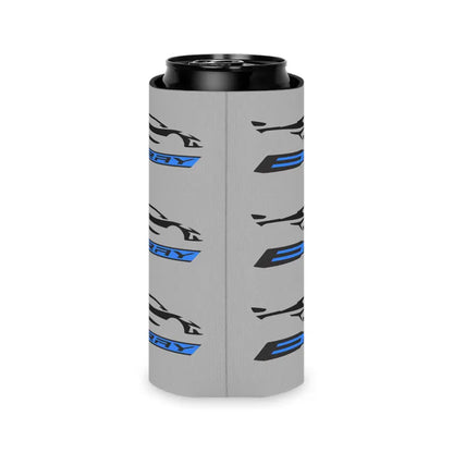 Corvette C8 E-Ray Can Coozie, Regular and Slim, Beer and Soda Coozie, Race Day Beverage Holder, Car Enthusiast Gift, Party Favor, Tailgate