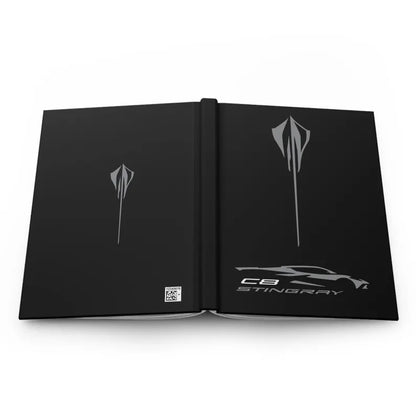 Corvette Stingray Hardcover Journal, Writing Notebook, Lined Pages, Daily Journal, Motivational Diary, Notepad, Sting Ray
