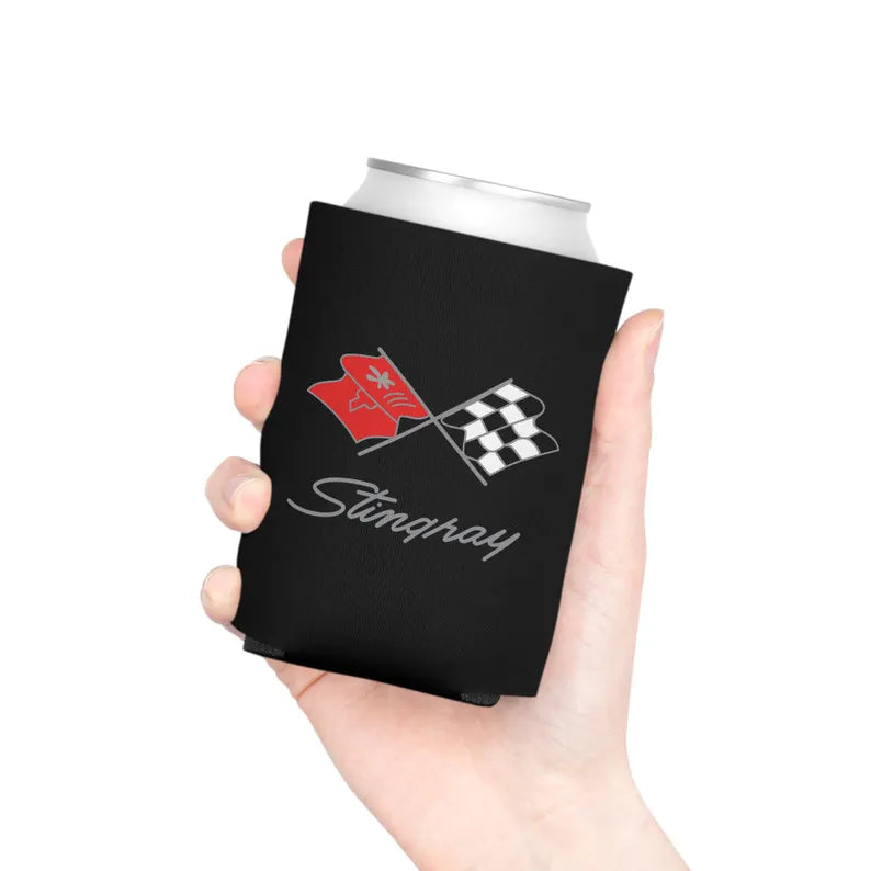 Corvette C3 Can Coozie, Regular and Slim, Beer and Soda Coozie, Race Day Beverage Holder, Car Enthusiast Gift, Party Favor, Tailgate