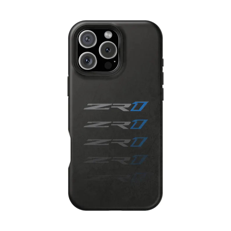 Corvette ZR1 Magnetic Tough Case, iPhone Case, Impact Resistant, MagSafe, Rubber Liner, Matte or Glossy, Cell Phone Case
