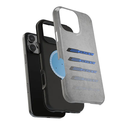 Corvette E-RAY Magnetic Tough Case, iPhone Case, Impact Resistant, MagSafe, Rubber Liner, Matte or Glossy, Cell Phone Case