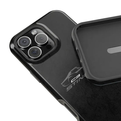 Corvette C3 Stingray Magnetic Tough Case, iPhone Case, Impact Resistant, MagSafe, Rubber Liner, Matte or Glossy, Cell Phone Case