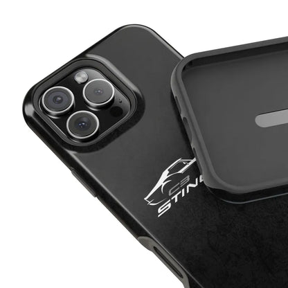 Corvette C3 Stingray Magnetic Tough Case, iPhone Case, Impact Resistant, MagSafe, Rubber Liner, Matte or Glossy, Cell Phone Case