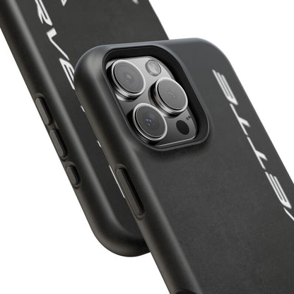 Corvette C8 Magnetic Tough Case, iPhone Case, Impact Resistant, MagSafe, Rubber Liner, Matte or Glossy, Cell Phone Case