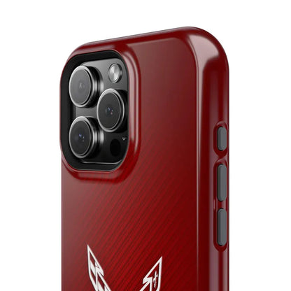 Corvette C8 Magnetic Tough Case, iPhone Case, Impact Resistant, MagSafe, Rubber Liner, Matte or Glossy, Cell Phone Case