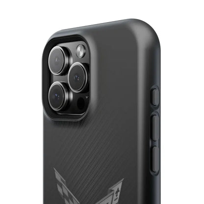 Corvette C7 "Blackout" Magnetic Tough Case, iPhone Case, Impact Resistant, MagSafe, Rubber Liner, Matte or Glossy, Cell Phone Case