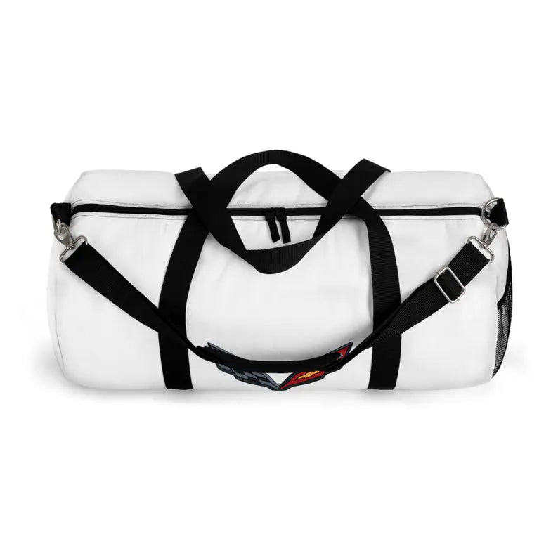 Corvette Duffel Bag, C7 Logo, Gym Bag, Travel Bag, Gifts for Car Guys, Gifts for Car Girls, Corvette Merch, Overnight Duffel
