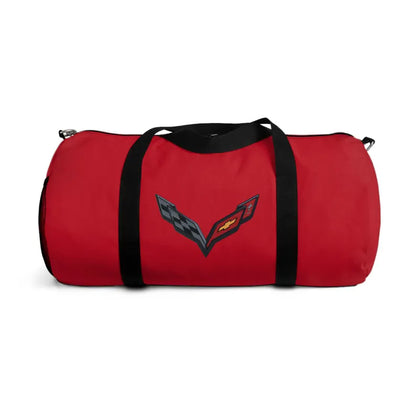 Corvette Duffel Bag, C7 Logo, Gym Bag, Travel Bag, Gifts for Car Guys, Gifts for Car Girls, Corvette Merch, Overnight Duffel