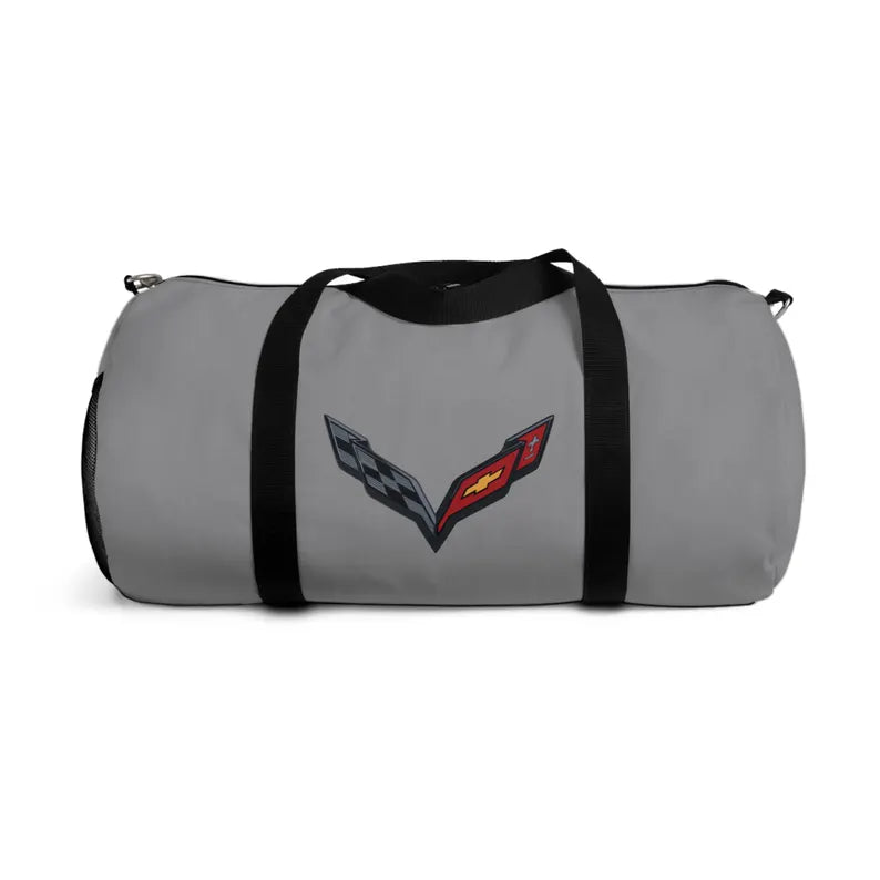 Corvette Duffel Bag, C7 Logo, Gym Bag, Travel Bag, Gifts for Car Guys, Gifts for Car Girls, Corvette Merch, Overnight Duffel