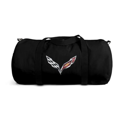 Corvette Duffel Bag, C7 Logo, Gym Bag, Travel Bag, Gifts for Car Guys, Gifts for Car Girls, Corvette Merch, Overnight Duffel
