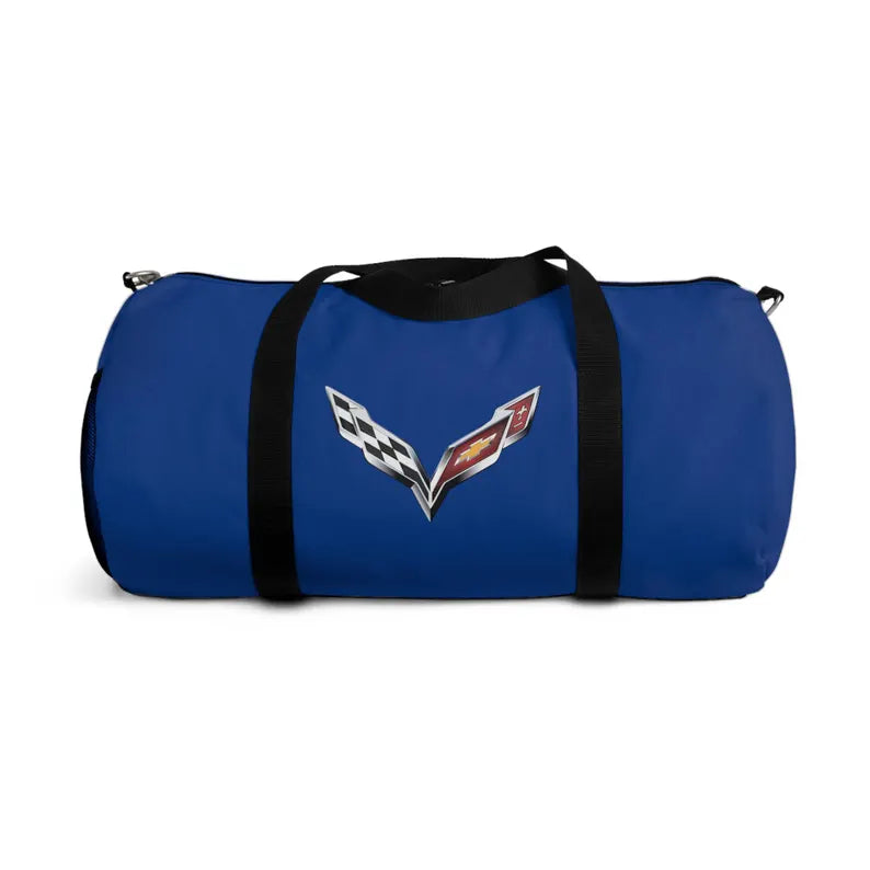 Corvette Duffel Bag, C7 Logo, Gym Bag, Travel Bag, Gifts for Car Guys, Gifts for Car Girls, Corvette Merch, Overnight Duffel