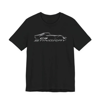 Corvette C3 Stingray Custom T-Shirt, Bella+Canvas T-Shirt, Unisex, Corvette Apparel, Graphic Tee, Soft T-Shirt, Stingray Logo