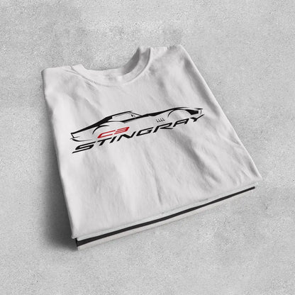 Corvette C3 Stingray Custom T-Shirt, Bella+Canvas T-Shirt, Unisex, Corvette Apparel, Graphic Tee, Soft T-Shirt, Stingray Logo