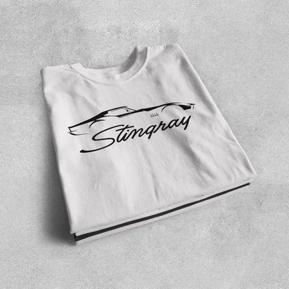 Corvette C3 Stingray Custom T-Shirt, Bella+Canvas T-Shirt, Unisex, Corvette Apparel, Graphic Tee, Soft T-Shirt, Stingray Logo