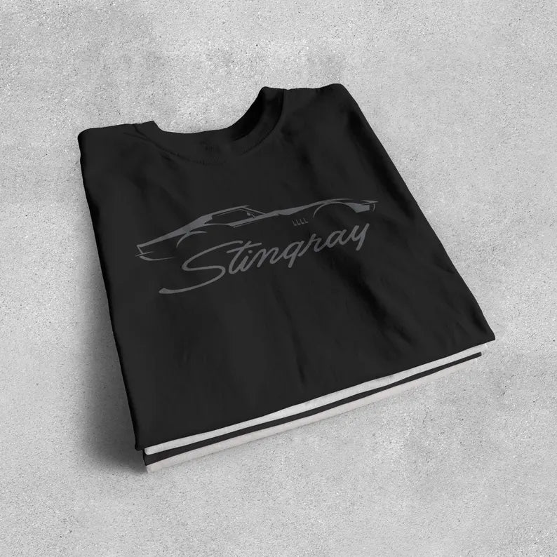 Corvette C3 Stingray Custom T-Shirt, Bella+Canvas T-Shirt, Unisex, Corvette Apparel, Graphic Tee, Soft T-Shirt, Stingray Logo