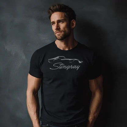 Corvette C3 Stingray Custom T-Shirt, Bella+Canvas T-Shirt, Unisex, Corvette Apparel, Graphic Tee, Soft T-Shirt, Stingray Logo