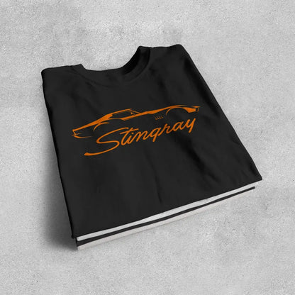 Corvette C3 Stingray Custom Illustrated T-Shirt, Bella and Canvas T-Shirt, Unisex, Corvette Apparel, Graphic Tee, Soft T-Shirt