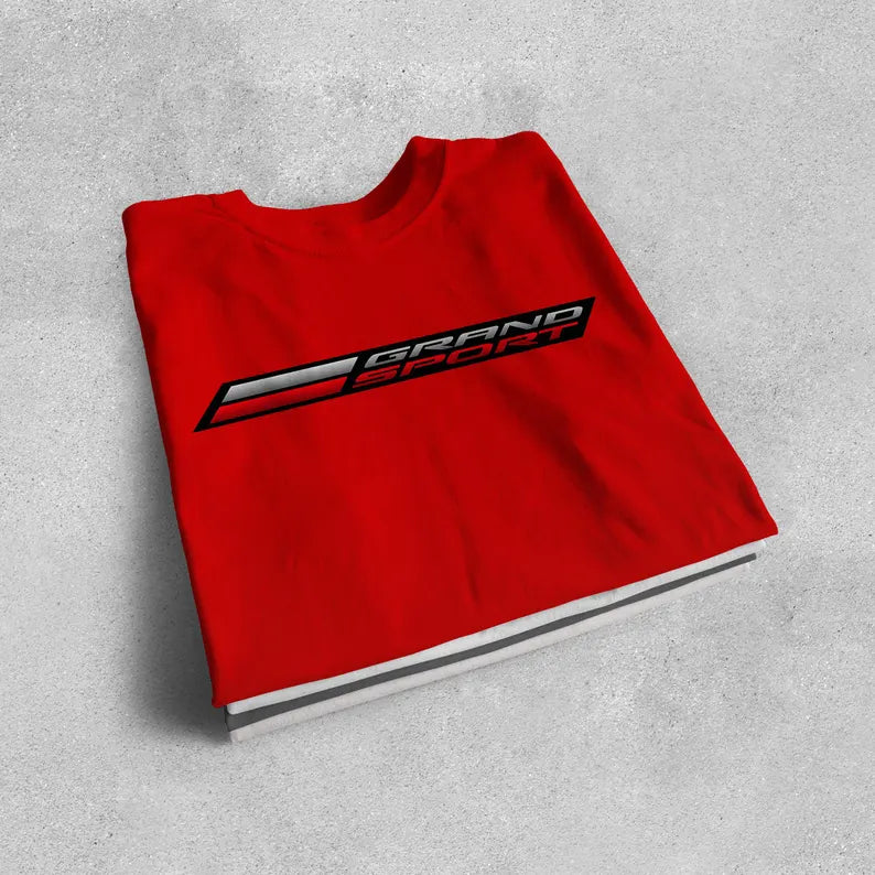 Corvette Grand Sport T-Shirt, Unisex, Bella+Canvas T-Shirt, Corvette Apparel, Graphic Tee, Soft T-Shirt, Grand Sport Emblem