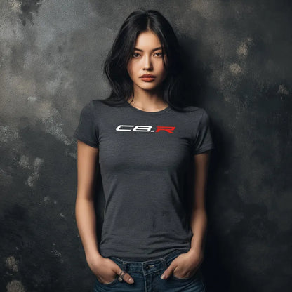 Corvette C8.R T-Shirt, Bella+Canvas T-Shirt, Unisex, Corvette Apparel, Graphic Tee, Soft T-Shirt, C8R Logo