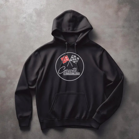 Corvette C2 Hoodie, Corvette Sweatshirt, Gifts for Car Guys, Gifts for Car Girls, JERZEES® NuBlend®, Pullover, Unisex, Hoody