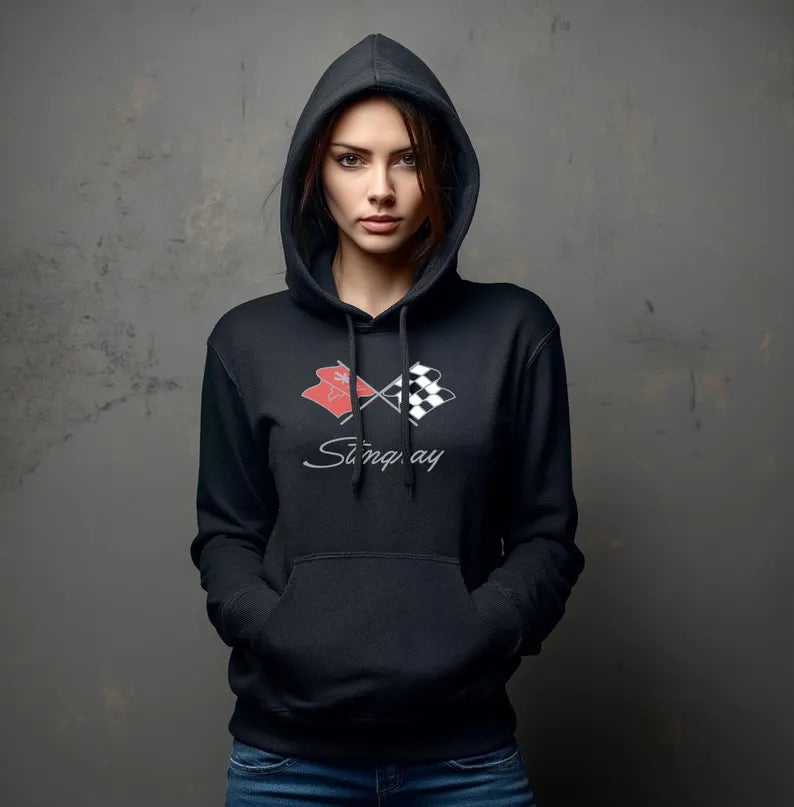 Corvette C3 Hoodie, Corvette Sweatshirt, Gifts for Car Guys, Gifts for Car Girls, JERZEES® NuBlend®, Pullover, Unisex, Hoody