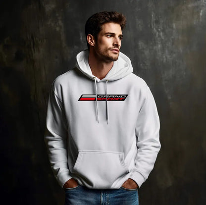 Corvette Grand Sport Hoodie, Corvette Sweatshirt, Gifts for Car Guys, Gifts for Car Girls, JERZEES® NuBlend®, Pullover, Unisex, Hoody