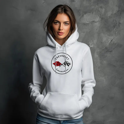 Corvette C1 Hoodie, Corvette Sweatshirt, Gifts for Car Guys, Gifts for Car Girls, JERZEES® NuBlend®, Pullover, Unisex, Hoody