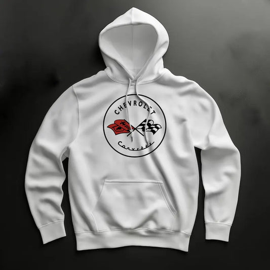 Corvette C1 Hoodie, Corvette Sweatshirt, Gifts for Car Guys, Gifts for Car Girls, JERZEES® NuBlend®, Pullover, Unisex, Hoody