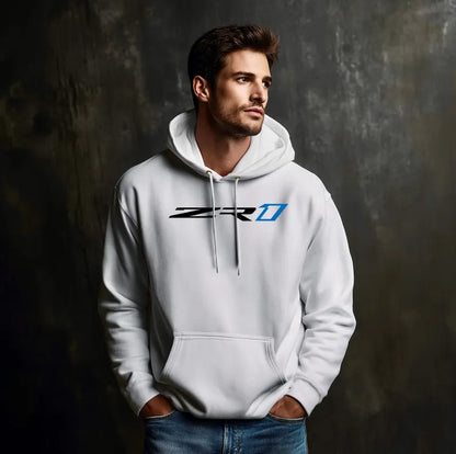 Corvette ZR1 Hoodie, Corvette Sweatshirt, Gifts for Car Guys, Gifts for Car Girls, JERZEES® NuBlend®, Pullover, Unisex, Hoody