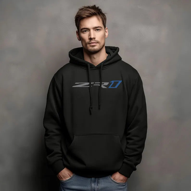 Corvette ZR1 Hoodie, Corvette Sweatshirt, Gifts for Car Guys, Gifts for Car Girls, JERZEES® NuBlend®, Pullover, Unisex, Hoody