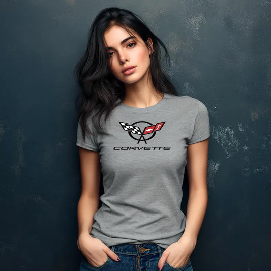 Corvette Womens C5 T-Shirt, C5 Logo, Soft Next Level brand T-Shirt, Corvette Apparel, Graphic Tee, Unisex T-Shirt, Raceday Gear
