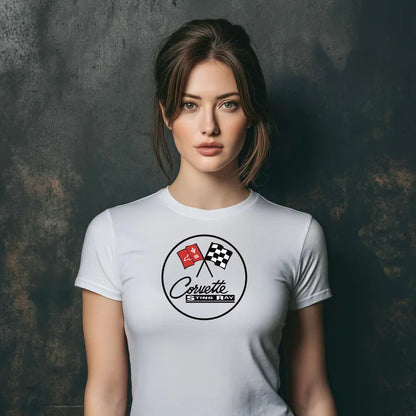 Corvette Womens C2 T-Shirt, C2 Logo, Soft Next Level brand T-Shirt, Corvette Apparel, Graphic Tee, Unisex T-Shirt, Raceday Gear