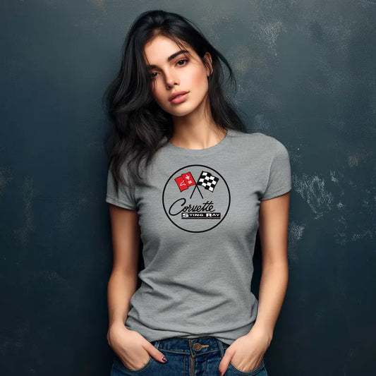 Corvette Womens C2 T-Shirt, C2 Logo, Soft Next Level brand T-Shirt, Corvette Apparel, Graphic Tee, Unisex T-Shirt, Raceday Gear