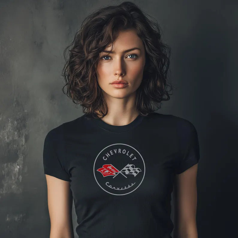 Corvette Womens C1 T-Shirt, C1 Logo, Soft Next Level brand T-Shirt, Corvette Apparel, Graphic Tee, Unisex T-Shirt, Raceday Gear