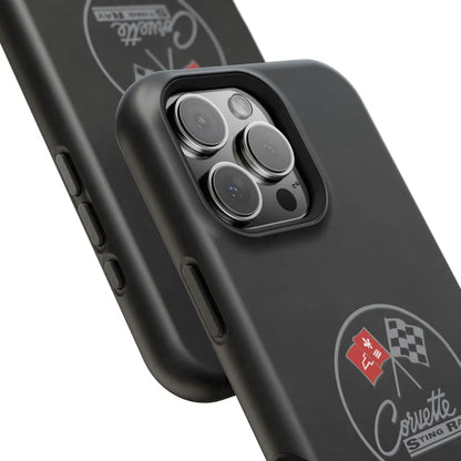 Corvette C2 Magnetic Tough Case, iPhone Case, Impact Resistant, MagSafe, Rubber Liner, Matte or Glossy, Cell Phone Case