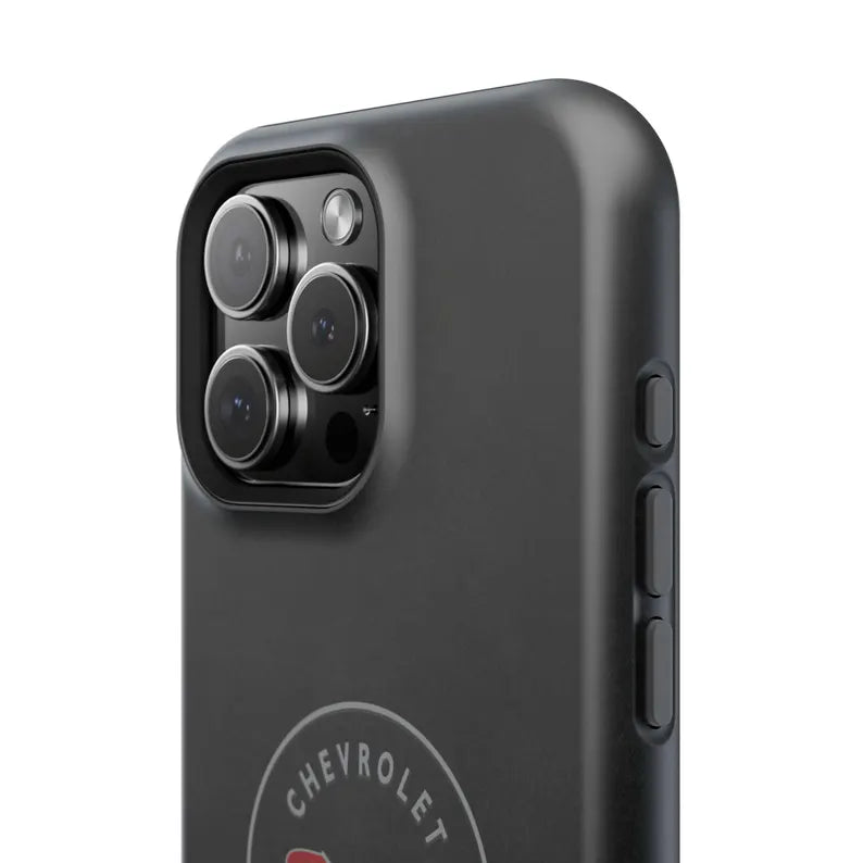 Corvette C1 Magnetic Tough Case, iPhone Case, Impact Resistant, MagSafe, Rubber Liner, Matte or Glossy, Cell Phone Case