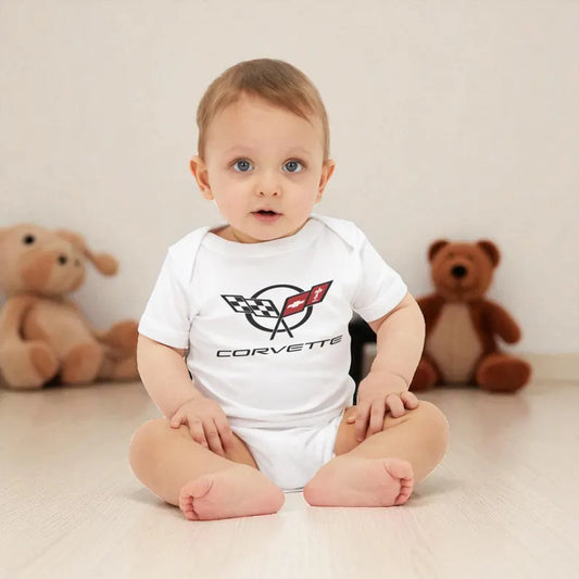 Corvette C5 Baby Onesie, Baby Clothing, Baby Shower Gift, Bella and Canvas Brand, Soft Fabric, Infant Clothes