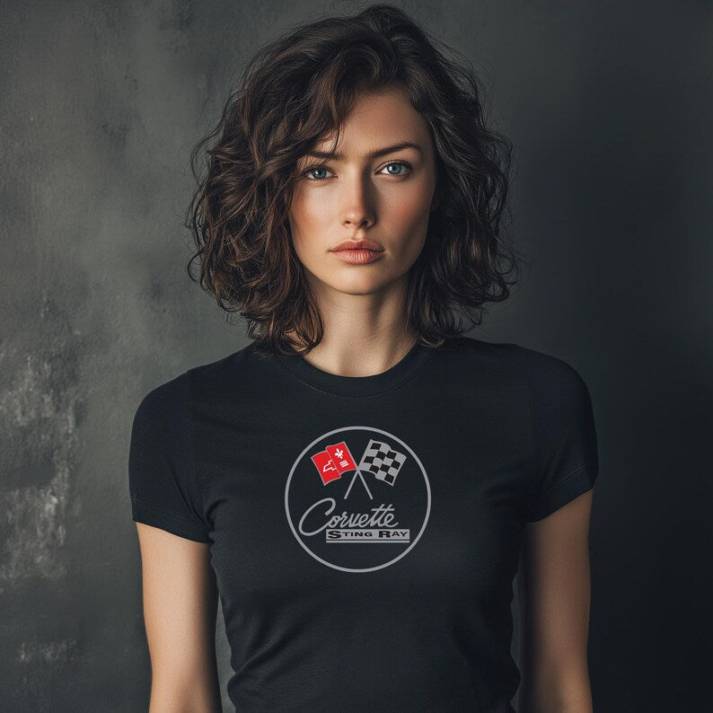 Corvette C2 T-Shirt, C2 Logo, Bella+Canvas T-Shirt, Corvette Apparel, Graphic Tee, Soft T-Shirt, Unisex T-Shirt, Raceday Gear