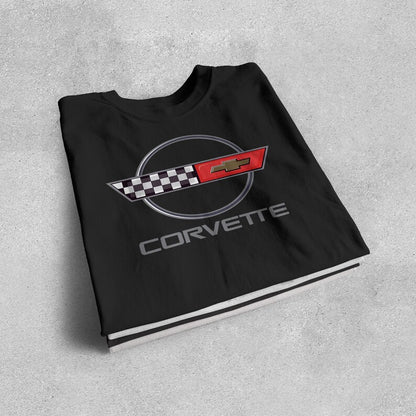 Corvette C4 T-Shirt, C4 Logo, Bella+Canvas T-Shirt, Corvette Apparel, Graphic Tee, Soft T-Shirt, Unisex T-Shirt, Raceday Gear
