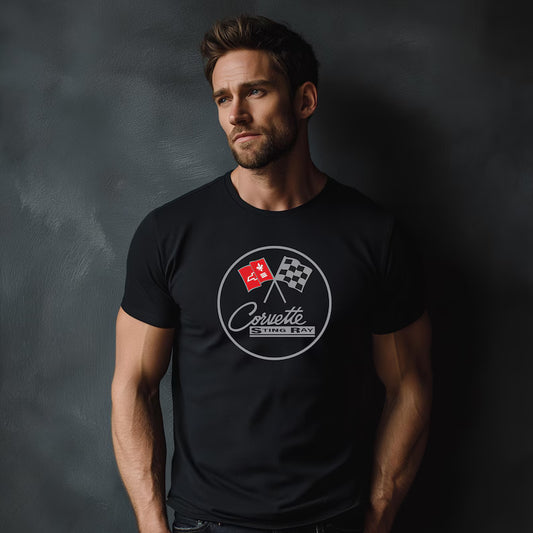 Corvette C2 T-Shirt, C2 Logo, Bella+Canvas T-Shirt, Corvette Apparel, Graphic Tee, Soft T-Shirt, Unisex T-Shirt, Raceday Gear