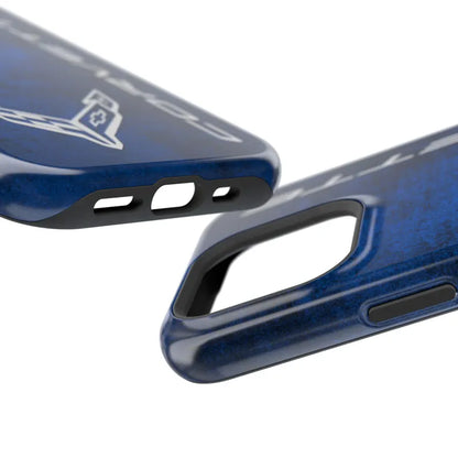 Corvette Blue C8 iPhone Case - Corvette Samsung Phone Case - Cell Phone Case - Impact Resistant - Rubber Liner - Matte or Glossy