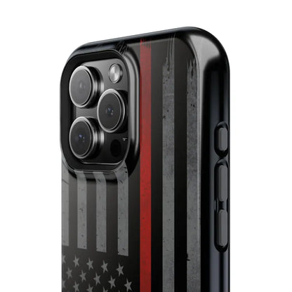 Corvette C6 "Red Lives Matter" Magnetic Tough Case, iPhone Case, Impact Resistant, MagSafe, Rubber Liner, Matte or Glossy, Cell Phone Case
