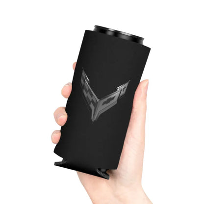 Corvette C8 Can Coozie, Regular and Slim, Beer and Soda Coozie, Race Day Beverage Holder, Car Enthusiast Gift, Party Favor, Tailgate