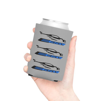 Corvette C8 E-Ray Can Coozie, Regular and Slim, Beer and Soda Coozie, Race Day Beverage Holder, Car Enthusiast Gift, Party Favor, Tailgate