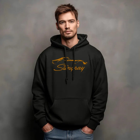 Corvette C3 Stingray Hoodie, Corvette Sweatshirt, Gifts for Car Guys, Gifts for Car Girls, JERZEES® NuBlend®, Pullover, Unisex, Hoody