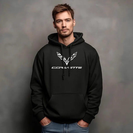 Corvette C7 Hoodie, Corvette Sweatshirt , Gifts for Car Guys, Gifts for Car Girls, JERZEES® NuBlend®, Pullover, Unisex, Hoody