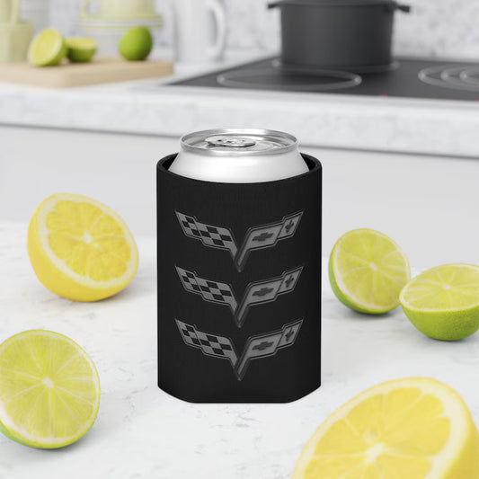 Corvette C6 Can Coozie, Regular and Slim, Beer and Soda Coozie, Race Day Beverage Holder, Car Enthusiast Gift, Party Favor, Tailgate