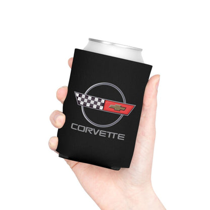 Corvette C4 Can Coozie, Regular and Slim, Beer and Soda Coozie, Race Day Beverage Holder, Car Enthusiast Gift, Party Favor, Tailgate