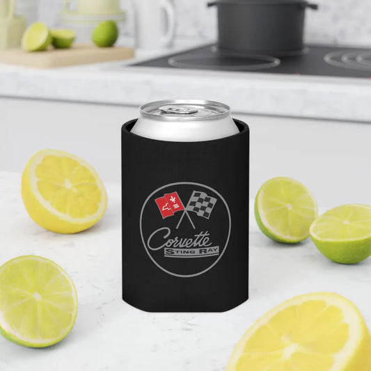 Corvette C2 Can Coozie, Regular and Slim, Beer and Soda Coozie, Race Day Beverage Holder, Car Enthusiast Gift, Party Favor, Tailgate