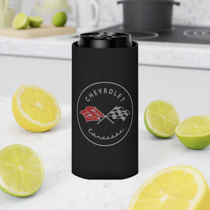 Corvette C1 Can Coozie, Regular and Slim, Beer and Soda Coozie, Race Day Beverage Holder, Car Enthusiast Gift, Party Favor, Tailgate